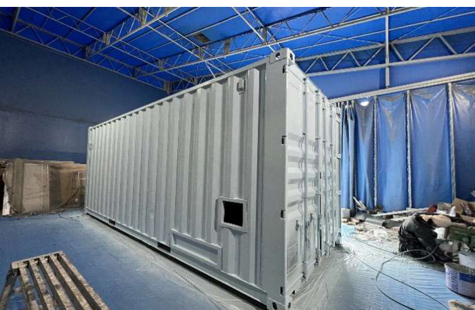 南極向け浄化槽コンテナ(②)