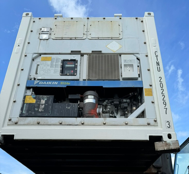 コンテナのレンタルも展開しています